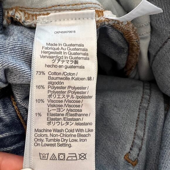 Madewell Paperbag Straight Leg Jeans Size 29 - Picture 7 of 10